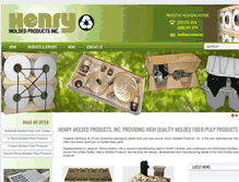 Tablet Screenshot of henrymolded.com